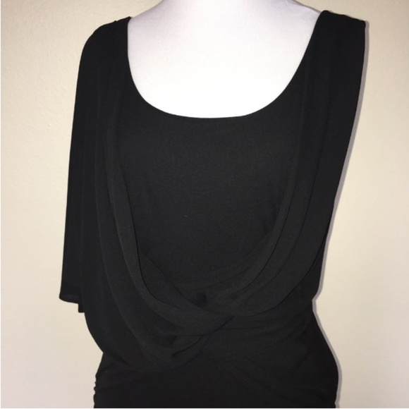 NWT BCBGMAXAZARIA McKenna One-Shoulder Drape Dress, S - Picture 6 of 8